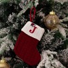 Christmas Stocking – Green A-Z Letter Hanging Christmas Stockings, Christmas