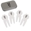 Azeeda 'Donkey Head' Golf Divot Tool/Repair Fork Gift Set (GO00018215)
