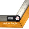 GemRed 82305 Digital Angle Finder GemRed Protractor Stainless Steel 7inch