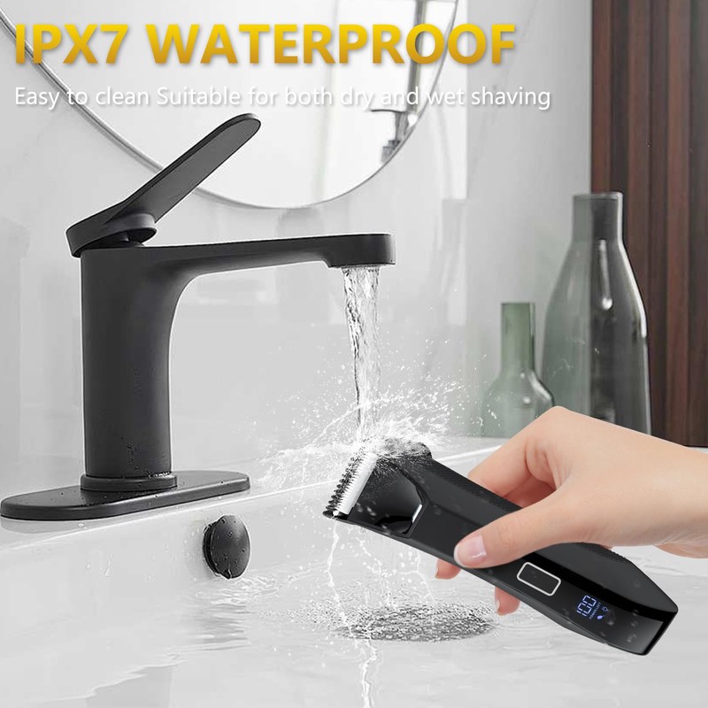 Manscape Ball Trimmer for Men, 2-in-1 Body Hair Groomer and