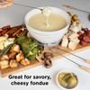 Chef’n SweetSpot Fondue Set, Adjustable Tea Light Candle-Powered Fondue Pot