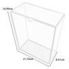 Qianly Acrylic Shadow Box DIY Memory Box 8.58x6.69x3.31inch Crafts Dried
