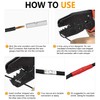 SVAAR 380PCS Non Insulated Butt Connectors Kit Butt Splice Connector