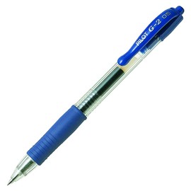 Pilot G205 Retractable Gel Rollerball 0.5 mm Tip - Blue, Single Pen