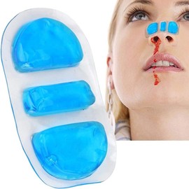 Gel Ice Packs for Nose, Exclusive Nose Gel Pack for Cold Compress, Cold Ice Pack for Injuries Reusable (Blue, One Size)