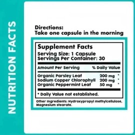 2pc Deos Skin Health, Detox Digestionsupport Natural Odor
