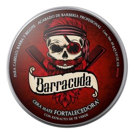Cera para cabello Barracuda Mate fortalecedora 60g