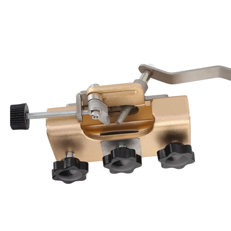 Chainsaw Sharpener Portable Lightweight Hand Crank Chain Sharpening Jig for