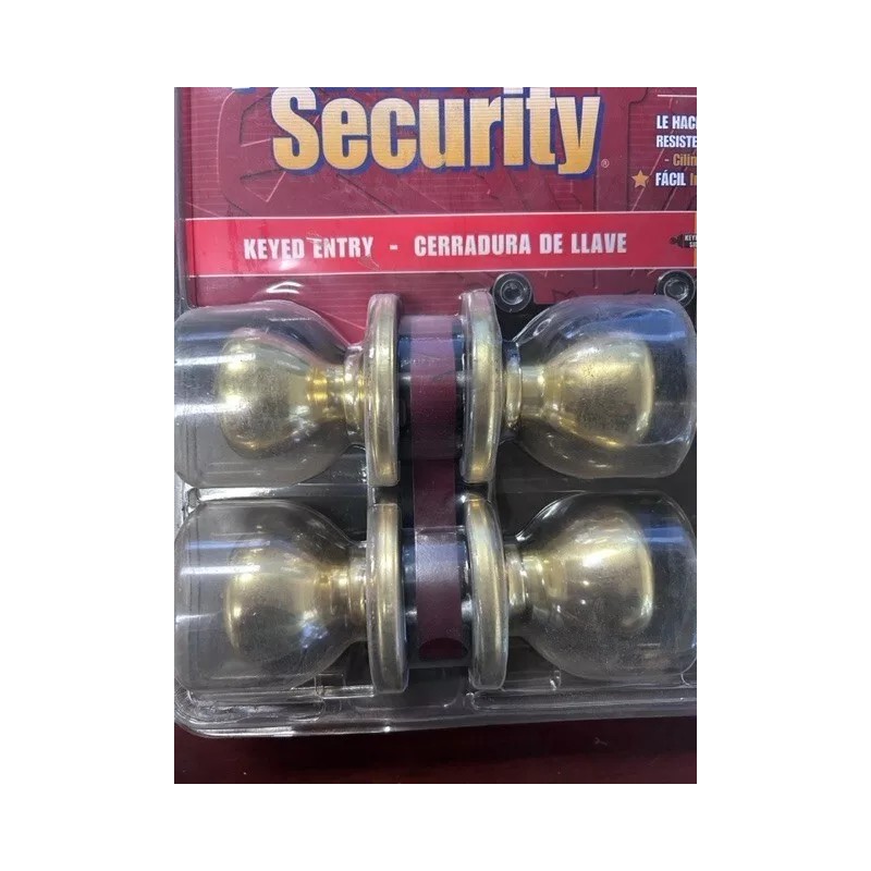 Kwikset Door Knob & Deadbolt Keyed Set By Kwikset Security