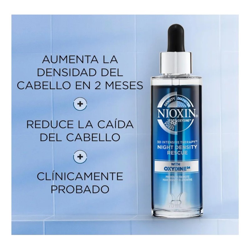 Nioxin Night Density Tratamiento Int Nocturno Anticaída 70ml