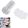 Asixx Sello de Silicona de Uñas, Sello de Transparente,para Hacer