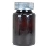 2CLIC.MX 100 Frasco Bote Capsulero Ambar 150 Ml Tapa Plata