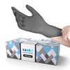 Hand-E Touch Grey Disposable Nitrile Gloves X Small 50 Count,