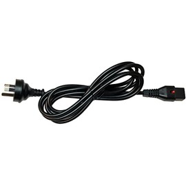 CL60118-LOCK 2.5 Meter (8'2") Self Locking IEC-Lock Australian Power Cord AS3112 Plug to IEC-Lock C13