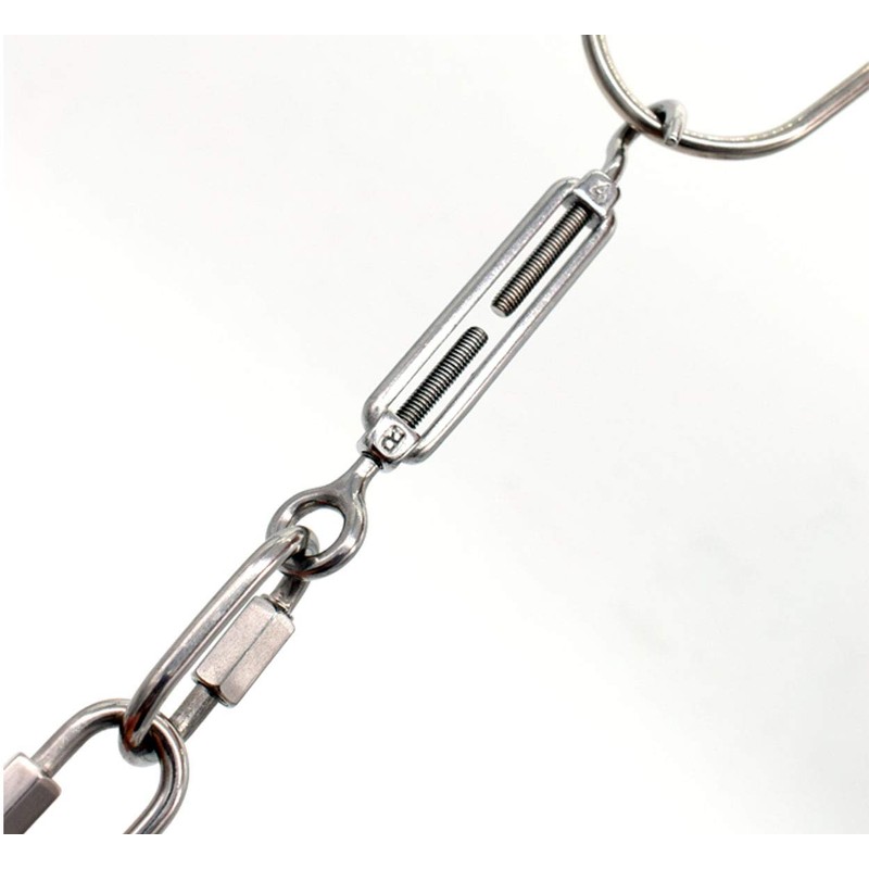 6Pcs M4 Turnbuckles,Alele Stainless Steel 304 Clothesline Tightener,Suitable for Tighten