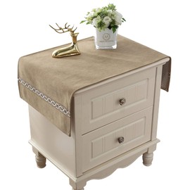 COMFEELING Bedside Tablecloth & Dustcover - Tabletop Fabric Cover, Home Decor - Doilies for Furniture Decor