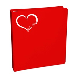 Psalm 20:4 Verse Heart Sticker Decal Notebook Car Laptop 5.5" (White)