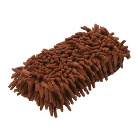 HARFINGTON Car Wash Sponge 8.7" x 4.3" Chenille Microfiber Mitt Scratch-Free Absorbent Scour Scrubber Cleaning Sponge for Washing Detailing on Cars, Trucks, SUV, Boats, RVs, Coffee