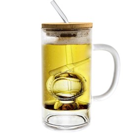 MADARC SPORT Baseball Beer Pint Drinking Glass 16Oz, with 3D relief Baseball Ball Shape inside