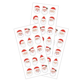 Paper House Holiday Christmas Santa Face Stickers Planner Supply Papercraft Crafts Scrapbook