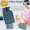 NUENSS-ROR Cover for Bella 2 Slice Slim Toaster, 2-Slice Toaster