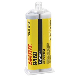 Loctite 9460 Hysol Non Sag Epoxy Structural Adhesive, 50 mL Dual Cartridge, Gray (pack of 1)