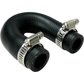 LS Heater Core Bypass Hose Coolant Crossover with Clamps Replacement for LS1 LS2 LS3 LS6 LS7 LH6 L92 L76 L92 L76 LY2 LZ1 L99 L96 L99 L96 LC8 L96 LC8 L77 LM7 LR4 LM4 L33 LQ4 LQ9 551699