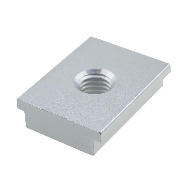 T-Track Slider MEETOOT 4pcs Silver Aluminum Alloy M8 T Slot