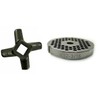 #12 3/16" Reversible Meat Grinder Plate - Cozzini Cutlery Imports