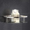 Konhard CS005 Wall Mounted Stainless Steel Bathroom Shower Corner Caddy