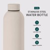 NOBL Stainless Steel Water Bottle,17 oz, 500 ml, Double Wall