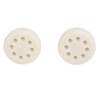 Roller Skate Toe Stops Rubber Lightweight Wearable Replacement Toe Stoppers