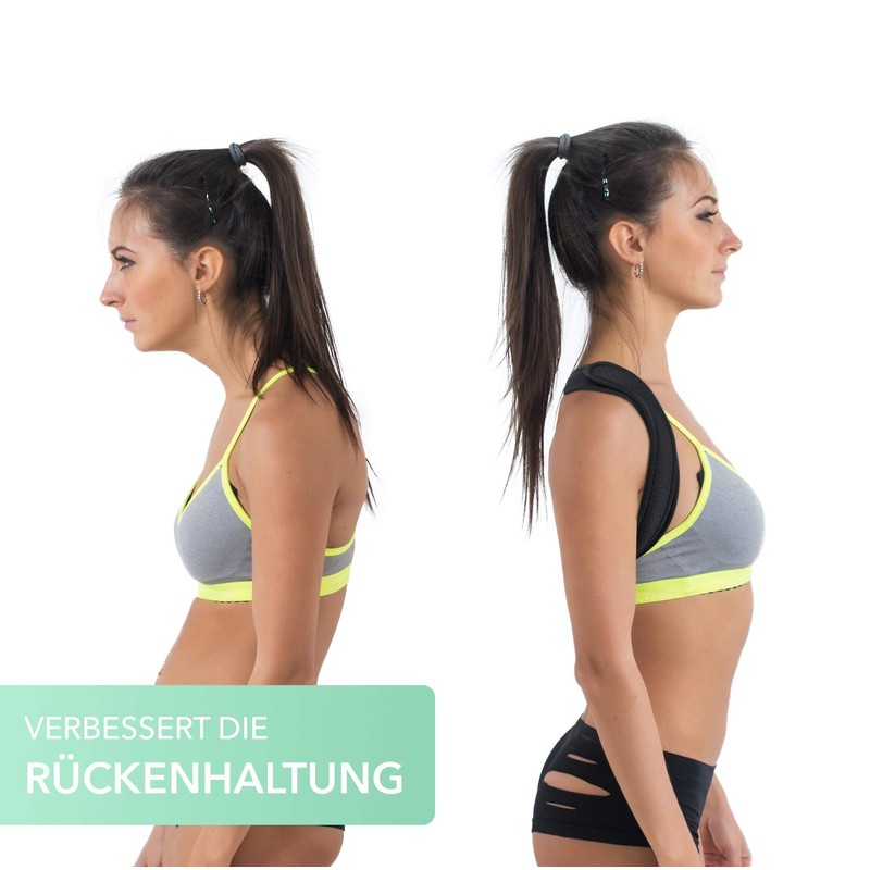 PhysioSpirit Premium Posture Corrector 2021 - Back Straightener - For