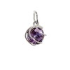 NKlaus Sphere 7859 Women's Ball Pendant 925 Sterling Silver Zirconia