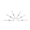 WAS 1447 006 Lobster Forks Chrome Nickel Steel with Decorative