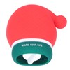 Silicone Hand Warmer Water Leakage Resistance Scaldproof Christmas Hat Gloves
