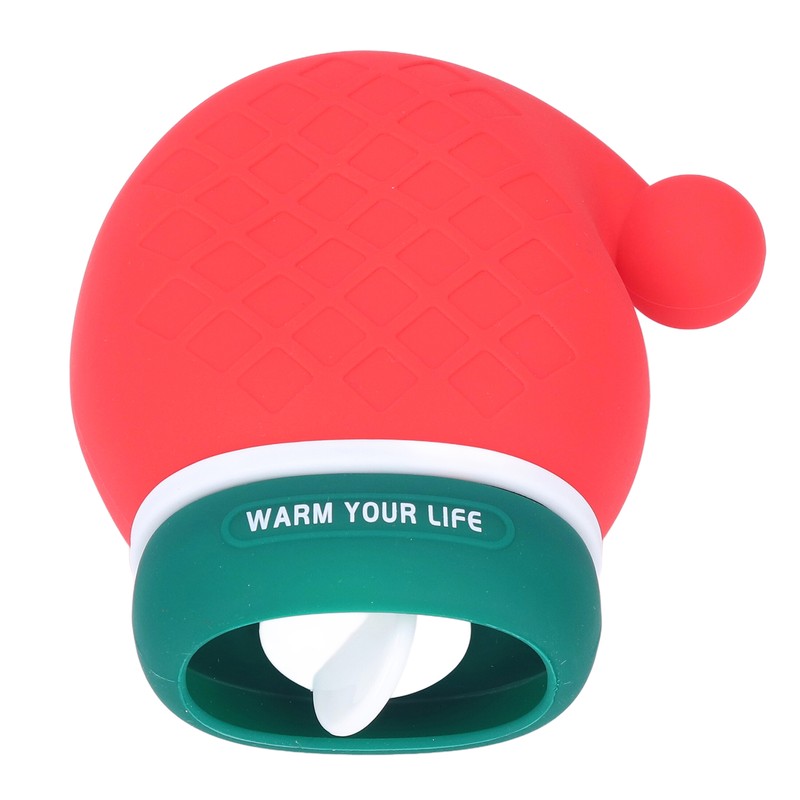Silicone Hand Warmer Water Leakage Resistance Scaldproof Christmas Hat Gloves