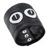 The Black Rose - Wrist bracelet/wrist wallet made of nappa