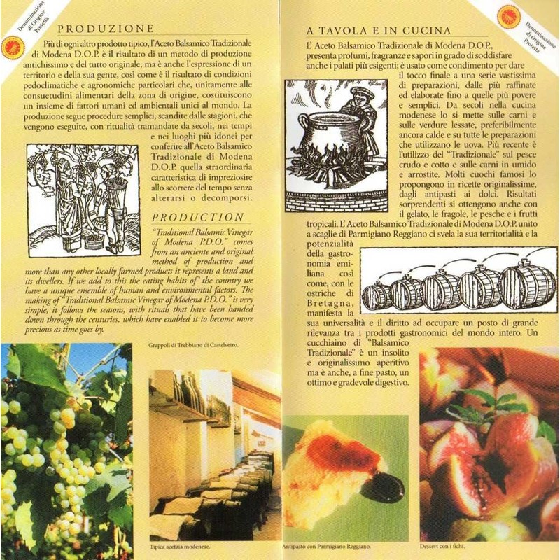 Traditional Balsamic Vinegar of Modena PDO 12 years old, 3.4