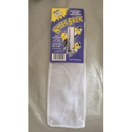 C&S 8 Oz. Nyjer Sack Sock Mesh White Bird Feeder