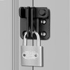ZMDMAH Door Bolt Lockable Stainless Steel Latch Small Deadbolt Lock
