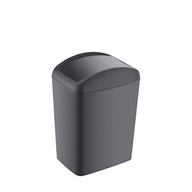 Smartware Soft Çöp Kutusu Döner Kapak Antrasit 10 LT - ANTRASİT, Çok Amaçlı Döner Kapaklı Çöp Kovası