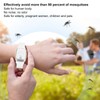 Mosquito Repellent Watch Bracelet Time Display Temperature Measurement Stylish Ultrasonic