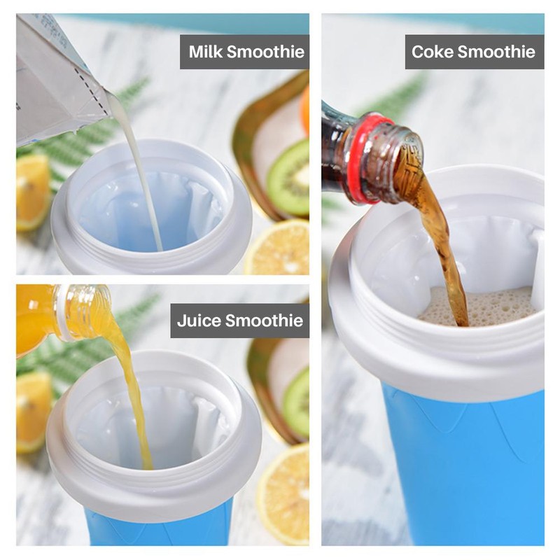 Slushy Maker Portable Travel Ice Cup DIY Homemade Freeze Drinks