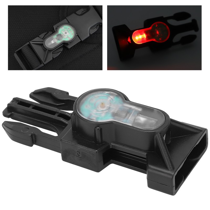 Outdoor Mini Survival Safety Light IPX8 Waterproof Signal Lamp with
