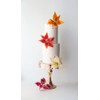 Crystal Candy Make-a-Tiger-Lily Wafer-Paper Flowers, Yellow