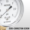 SCTSNSR 0 to 3 Psi Low Pressure Gauge, Capsule Measurement