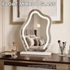 Cloud Makeup Mirror with Lights, 17" LED Vanity Mirror, 3