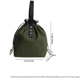 XINGNIAO Reusable Lunch Bag, Insulated Lunch Box Bag, Bento Shopping Bag, Lunch Bag for Adults, for Women/Men, Work, Picnic or Travel (GREEN-style1#)