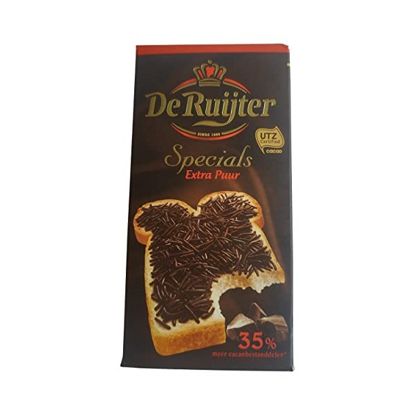 De Ruijter Special Chocolate Sprinkles Extra Pure / Extra Puur, 240g